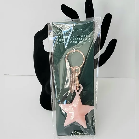Starbucks Holiday Diamond Iridescent Cold Cup Ornament  Starbucks Tumbler Ornament Key Chain Set of 4! main image 1